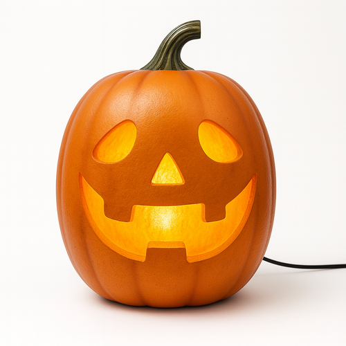 HauntedFinds Jabberin Jack Signature Edition – Animated Talking Pumpkin with 8" HD Display & Immersive Audio
